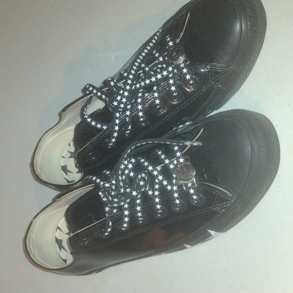 Converse X Miley Cyrus Chuck Taylor All Star Ox Patent Leather size 10.5 - Picture 1 of 16